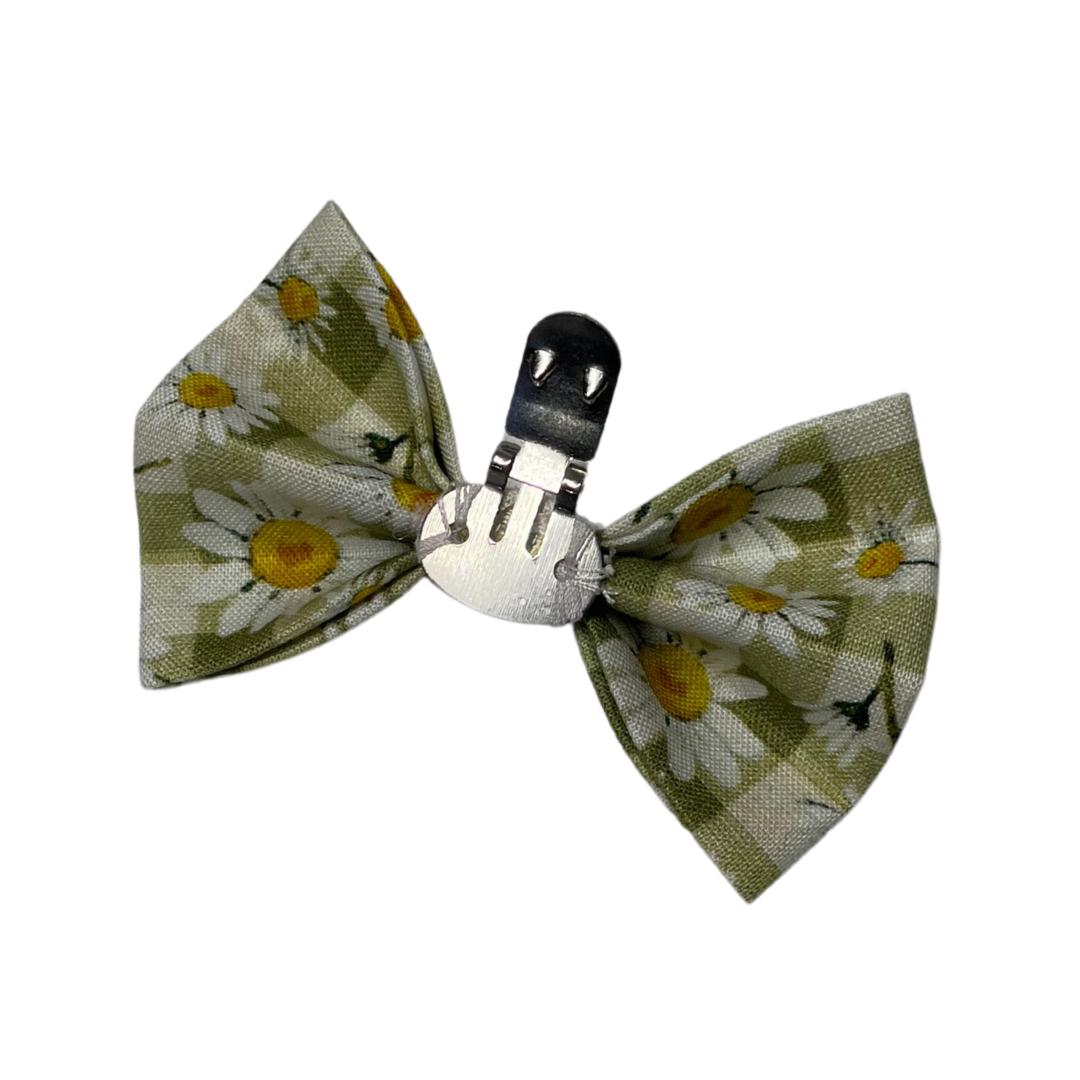 Summer Picnic Clip On Cat Bow