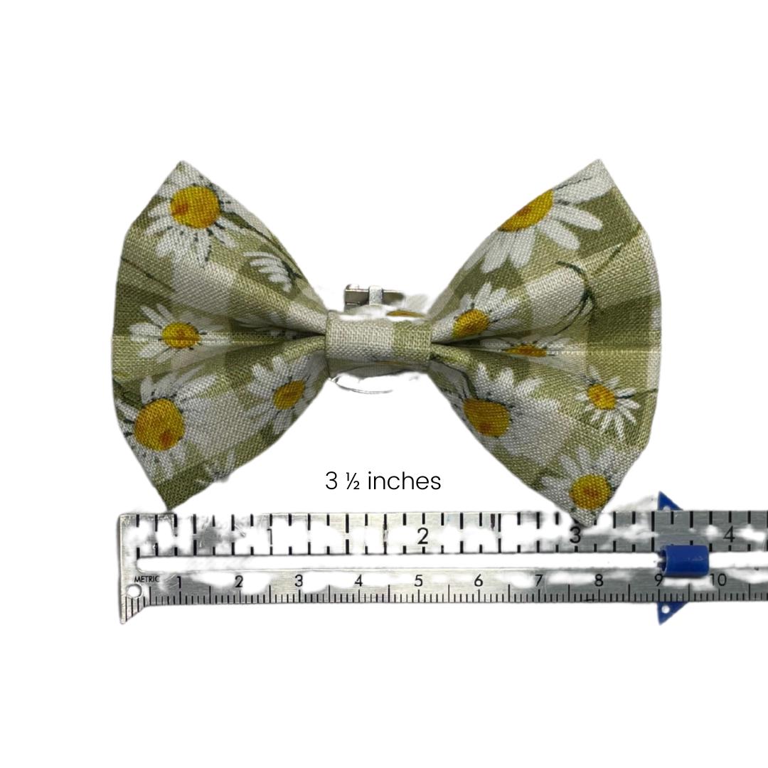 Summer Picnic Clip On Cat Bow