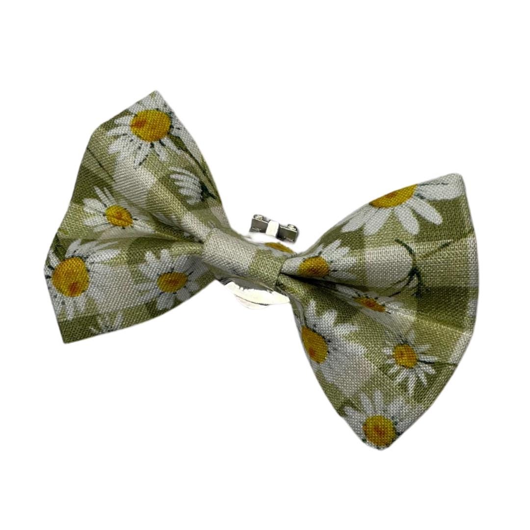 Summer Picnic Clip On Cat Bow