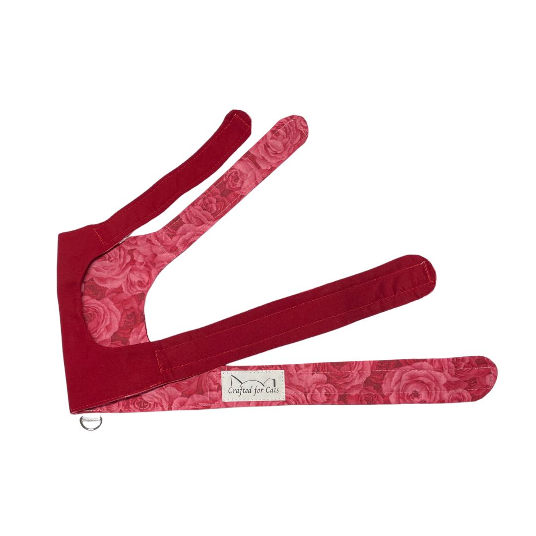 Pink Rose Cat Harness