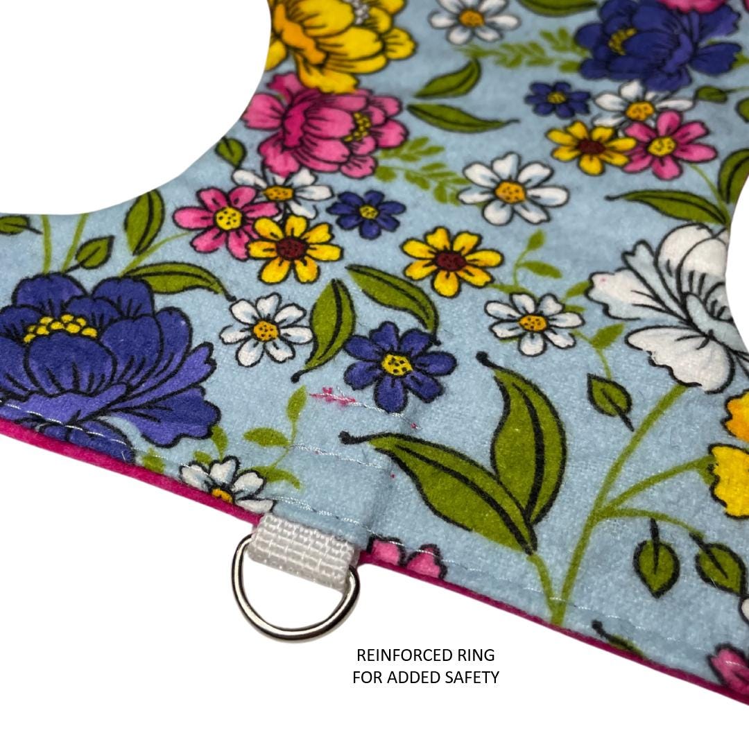 Spring Flannel Cat Harness