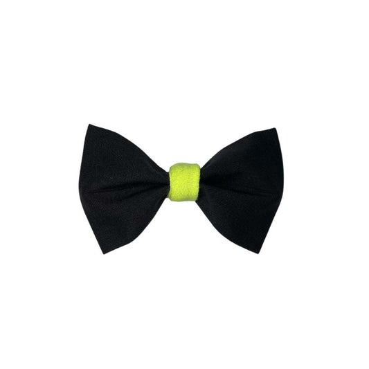 Safety Green Clip On Cat Bow