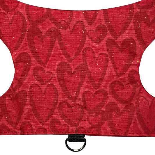 Red Hearts Kitten Harness