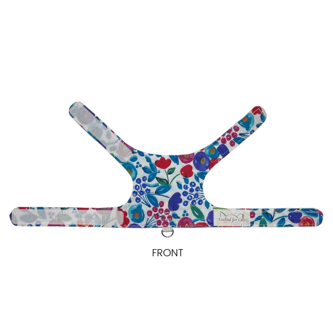 Spring Floral Kitten Harness