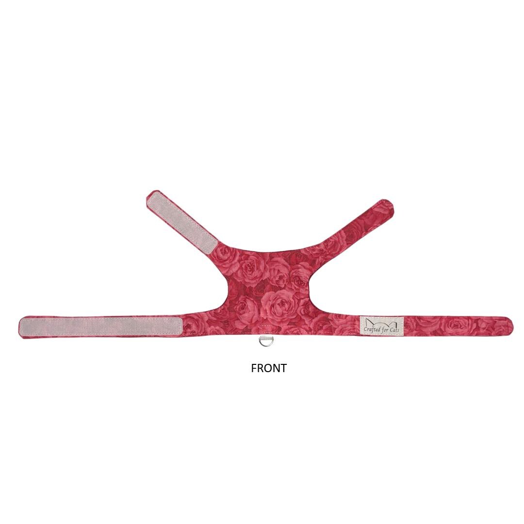 Pink Rose Kitten Harness