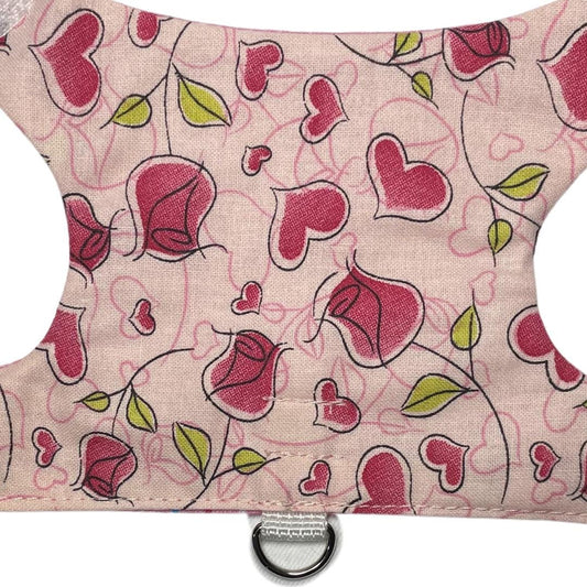 Pink Rosebud Kitten Harness