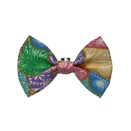 Easter Egg Clip On Cat Bow