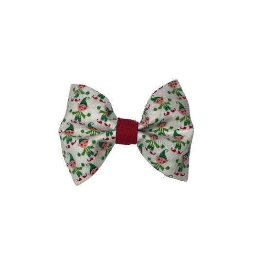 Elf Clip On Cat Bow